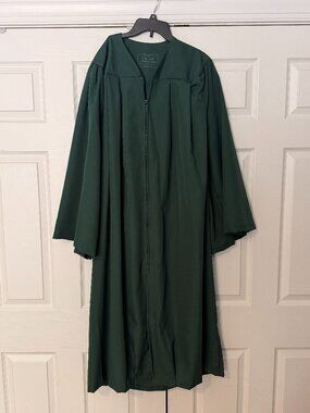 Graduation gown from Oak Hall's GreenWeaver line